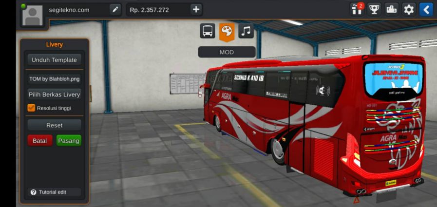 Mod Bussid JB3+ Agra