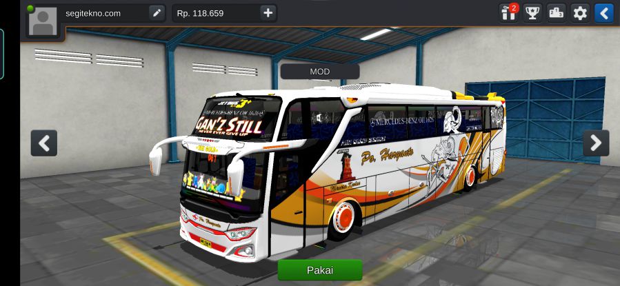 Mod Bussid JB3+ PO. Haryanto