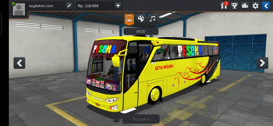 Mod Bussid JB3+ Setia Negara