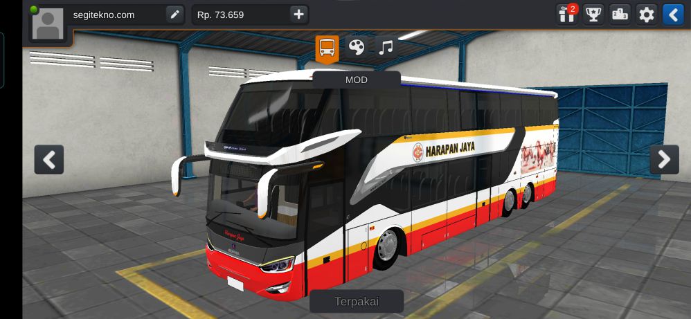 Download Mod Bussid Legacy SDD Harapan Jaya