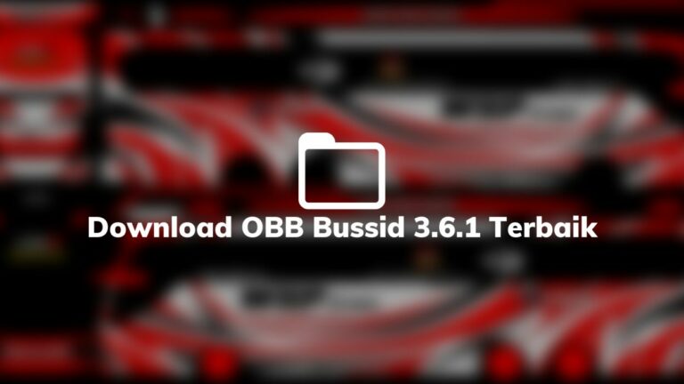 Download OBB Bussid 3.6.1 Terbaik