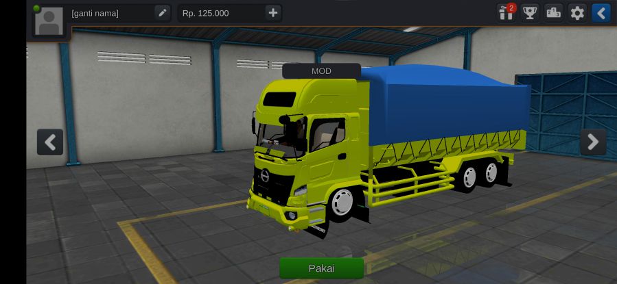 Mod Bussid Truck Hino Dump