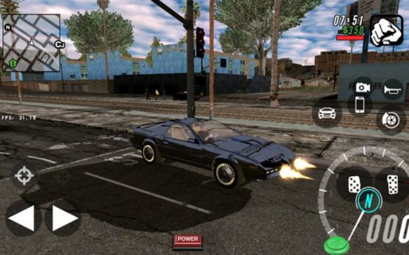 Mod Mobil di GTA SA Android Imponte Ruiner 2000 Fully Weaponized