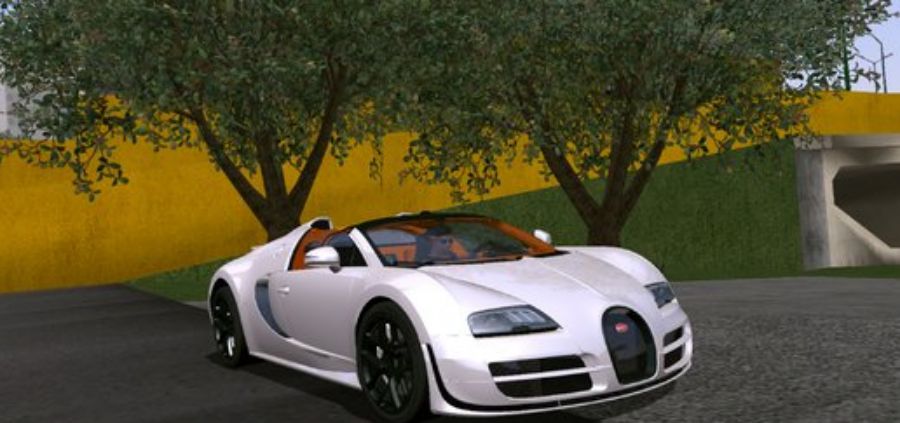 Mod Mobil di GTA SA Android Bugatti Veyron