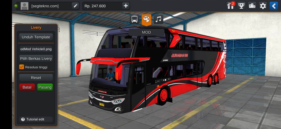 Mod Bussid SDD JB3+ Juragan 99 