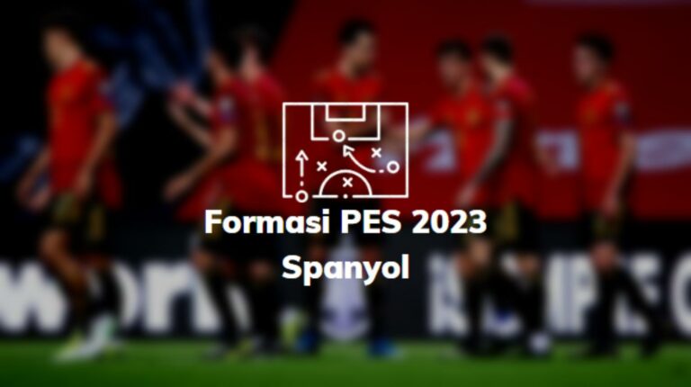 Formasi PES 2023 Spanyol