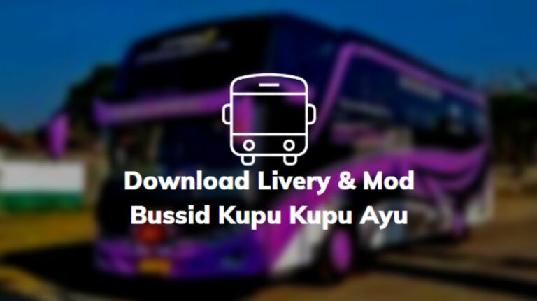 Download Livery & Mod Bussid Kupu Kupu Ayu