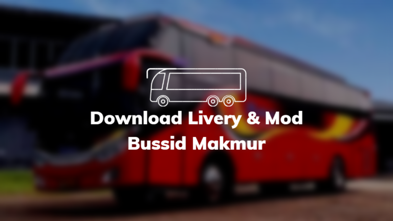 Download Livery & Mod Bussid Makmur