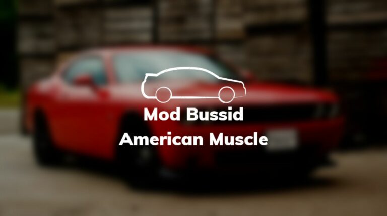Mod Bussid American Muscle
