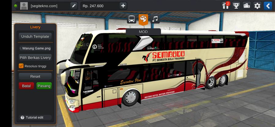 Mod Bussid Sembodo SDD