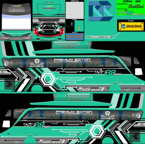Download Livery Bussid Bus SHD INDS88TRANS