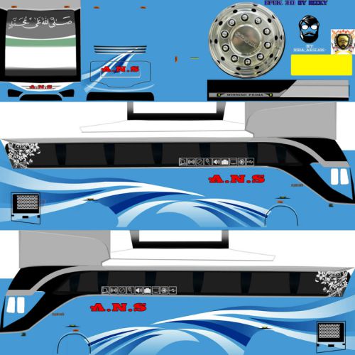 Download Livery Bussid Bus SHD ANS