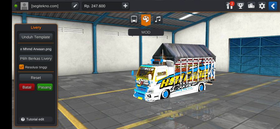 Download Mod Bussid Truck One by One