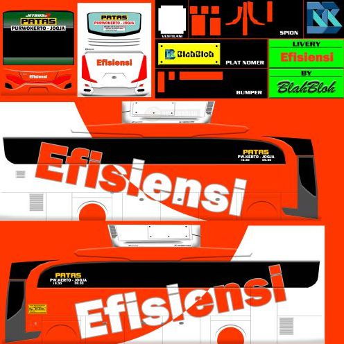 Bus HD Efisiensi