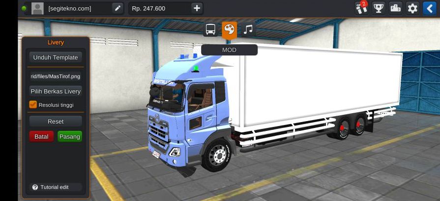 Download Mod Bussid Truck UD Quon